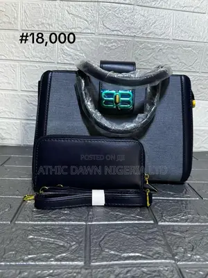 Elegant Navy Blue Hand Bag