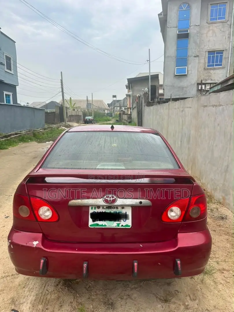 Toyota Corolla CE 2007 Red