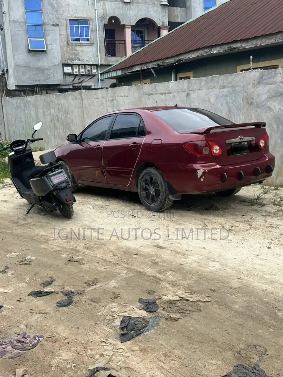 Toyota Corolla CE 2007 Red