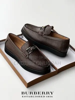 Burberry Leather Loafers