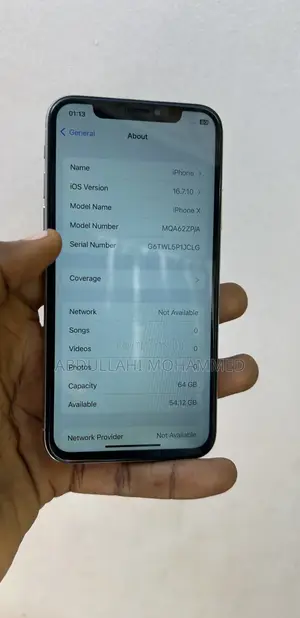 Apple iPhone X 64 GB White