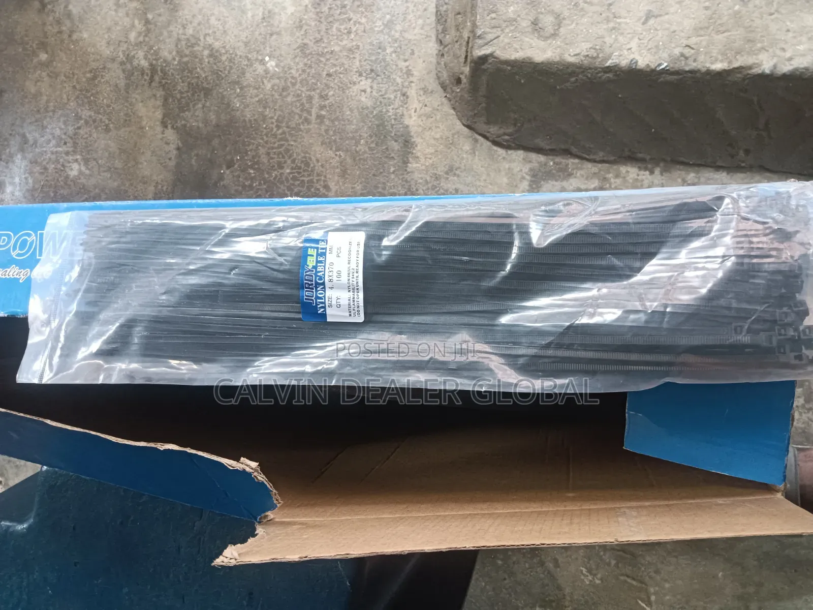 Long Tiny Cable Tie 8x370mm