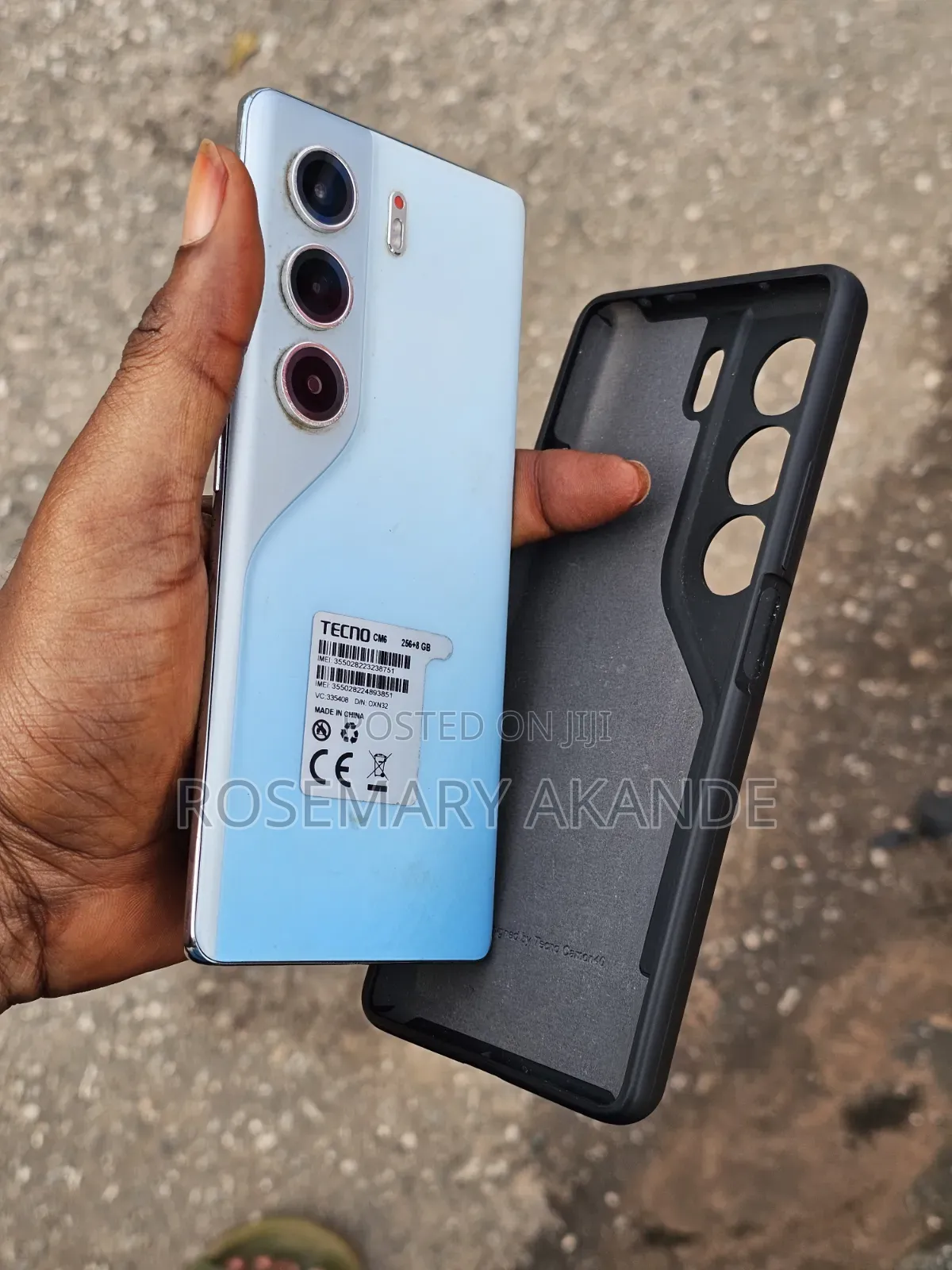Tecno Camon 40 Pro 4G 256 GB Silver