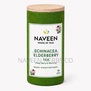 Premium Echinacea Elderberry Tea - 30 Teabags