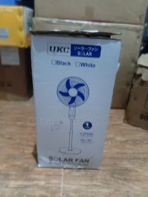 Ukc Solar Rechargeable Fan