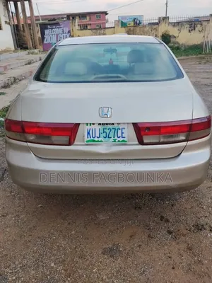 Honda Accord 2007 Gold