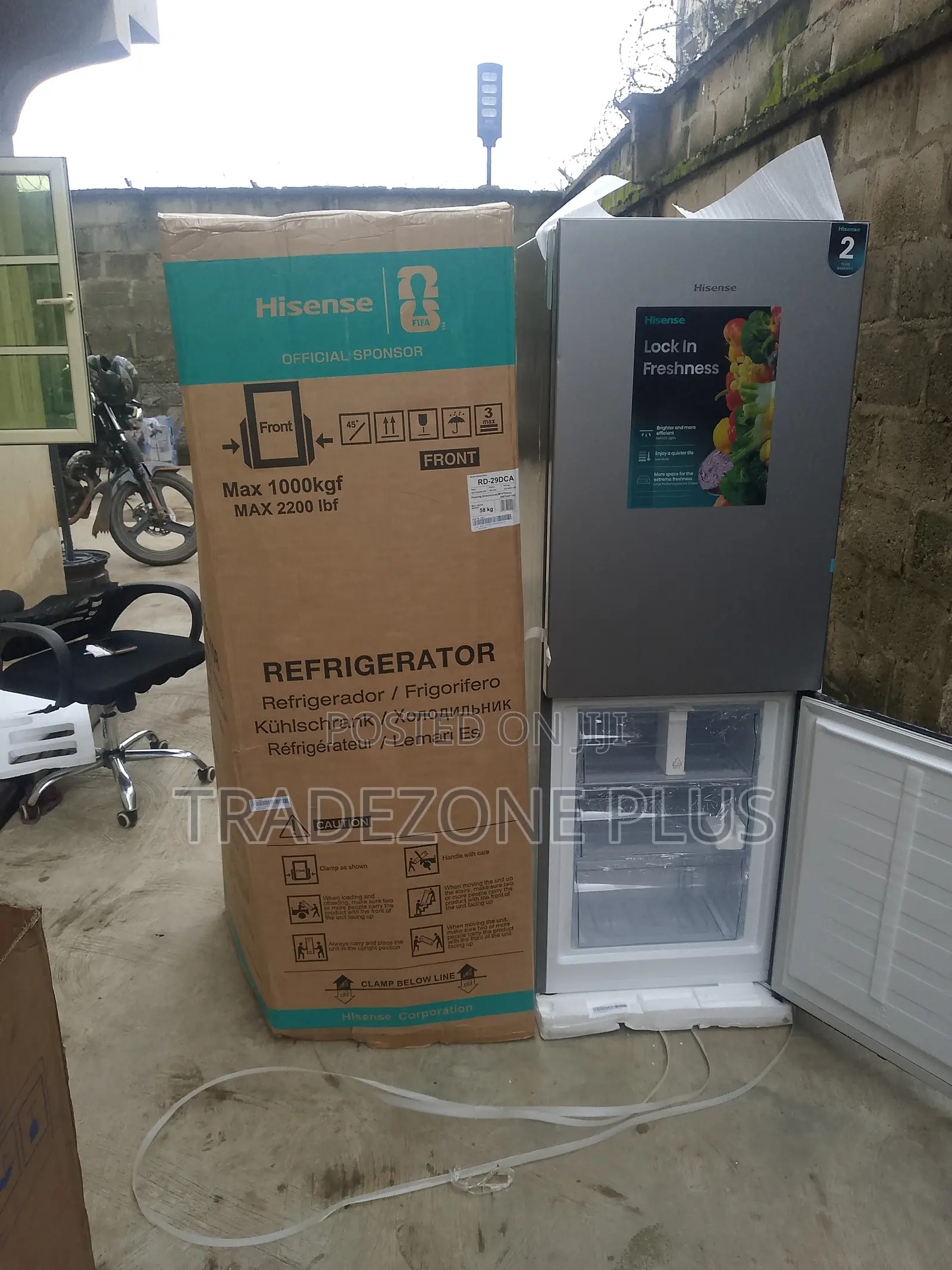 Hisense RD-29DCA – 225L Kitchen Refrigerator