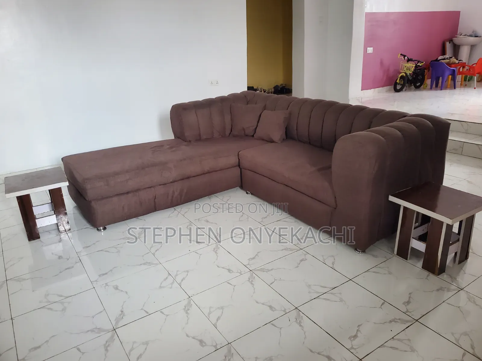 Modern Brown Sofa for Living Room