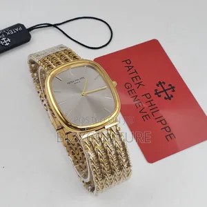 Original Patek Philippe Men's Goldchain Watch100% Authentic Guaranteed
