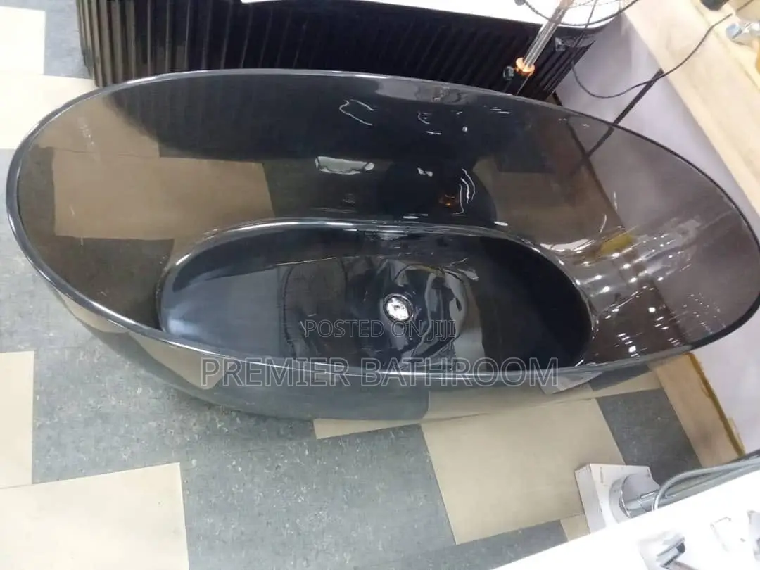 Bathrooms Glass Bathtub (Light Black)