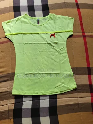 Trendy Neon Lime Green Female Short-Sleeve Top