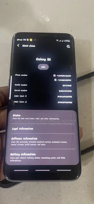 Samsung Galaxy S8 64 GB Black
