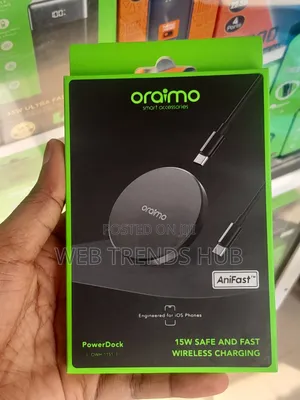 Original Oraimo PowerDock 15W Safe Fast Wireless Charger (OWH-1151)