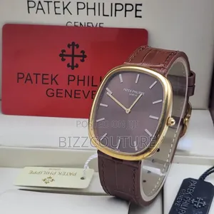 Original Patek Philippe Leather Strap Watch 100% Authentic Guaranteed