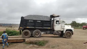 Black Solid Chippings