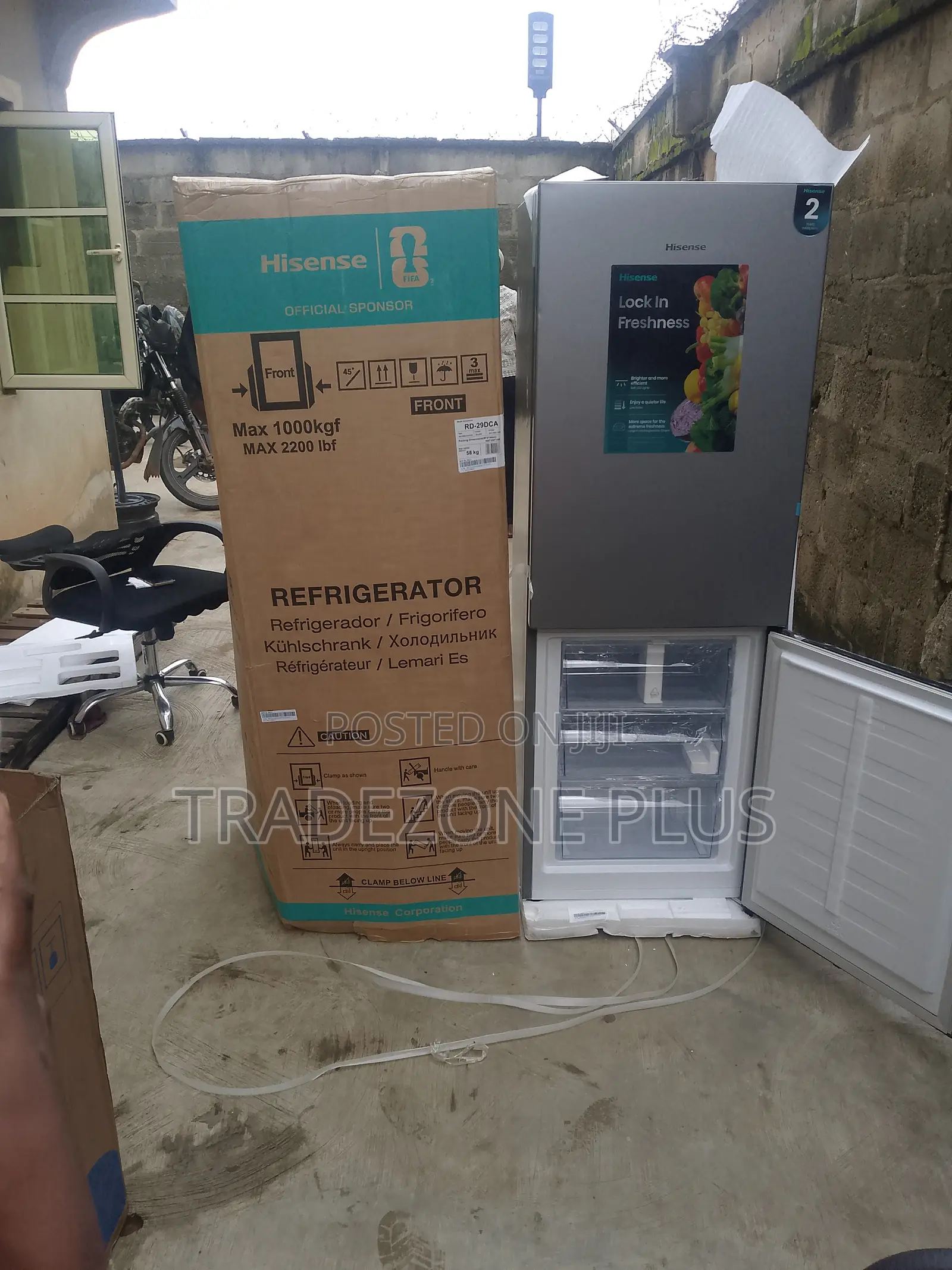 Hisense 225L Refrigerator – Dependable Cooling Appliance