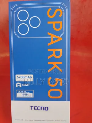 New Tecno Spark 50 128 GB Pink