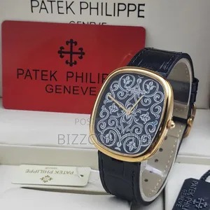Original Patek Philippe Leather Strap Watch 100% Authentic Guaranteed