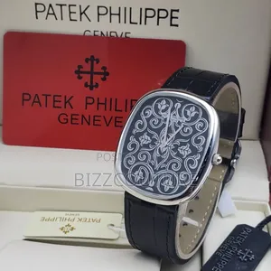 Original Patek Philippe Leather Strap Watch 100% Authentic Guaranteed