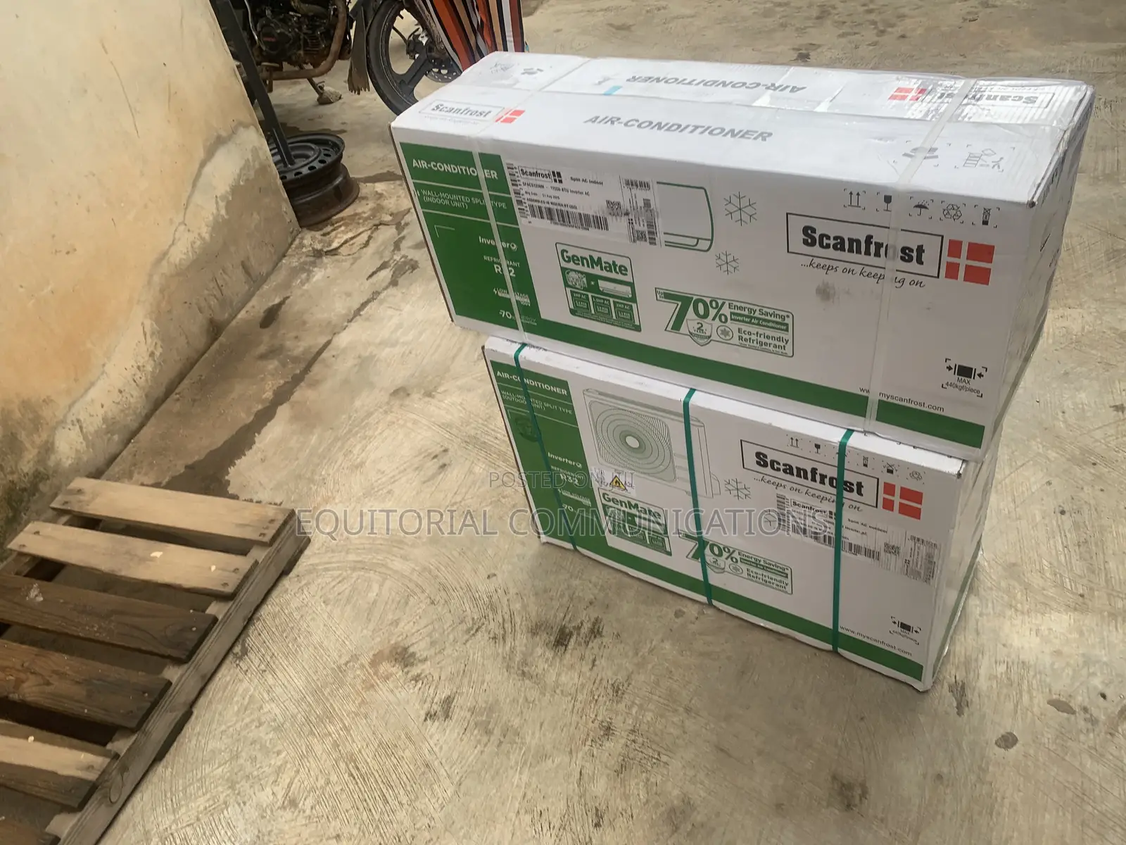 SCANFROST 1.5HP Inverter Cooling Split AC