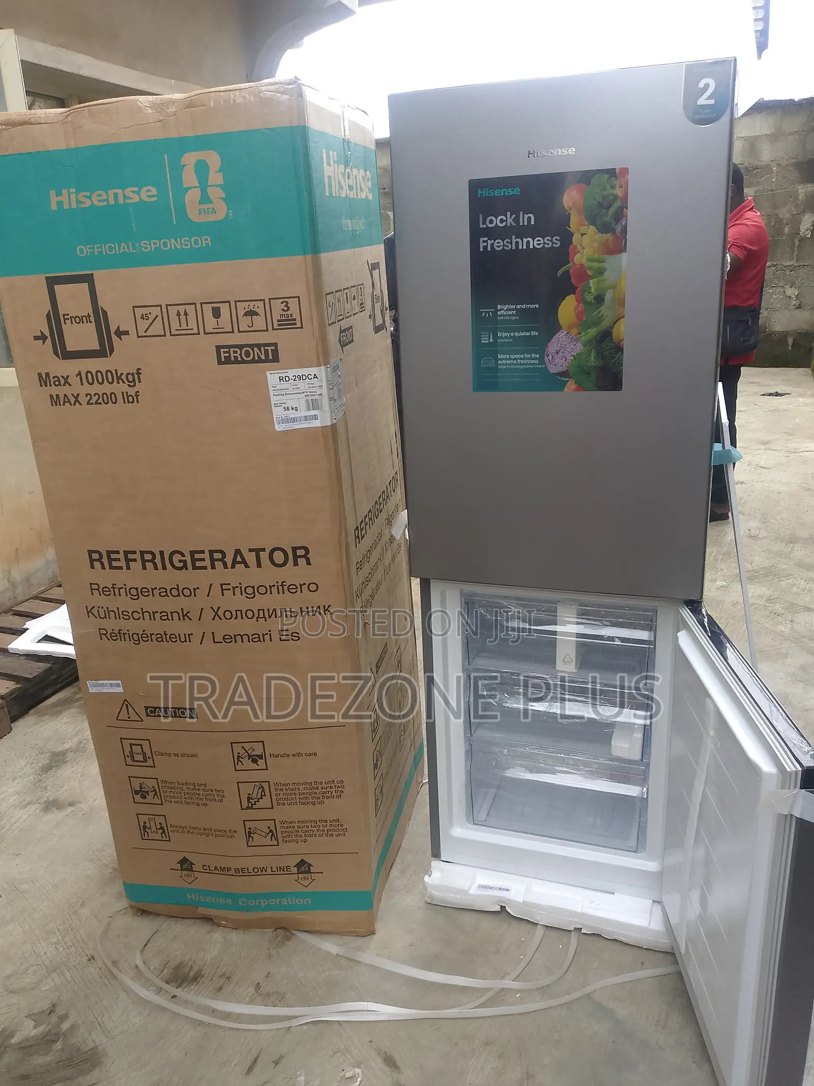 Hisense 225L Fridge – Clean, Modern Spacious