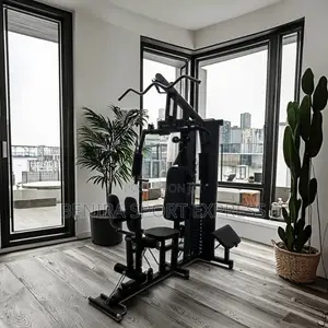 Station Gym With Leg Press