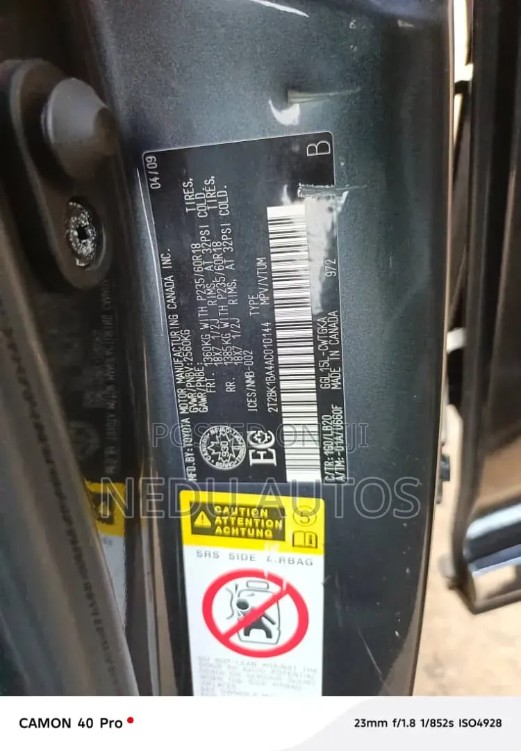 Lexus RX 2010 Black