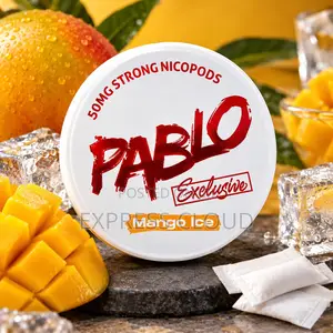 PABLO Nicotine Pouches 50mg - PABLO Exclusive Nicotine Pouches