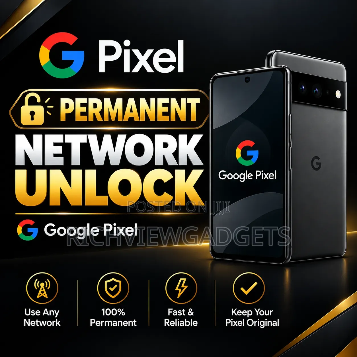 Google Pixel Permanent Network Unlock