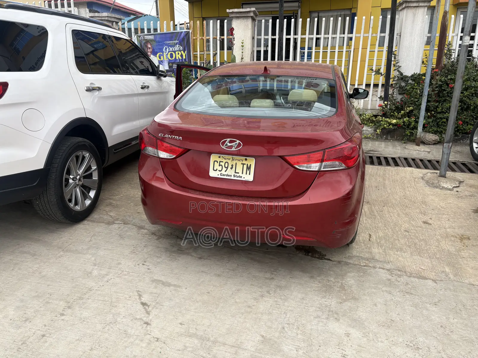 Hyundai Elantra GLS 2011 Red