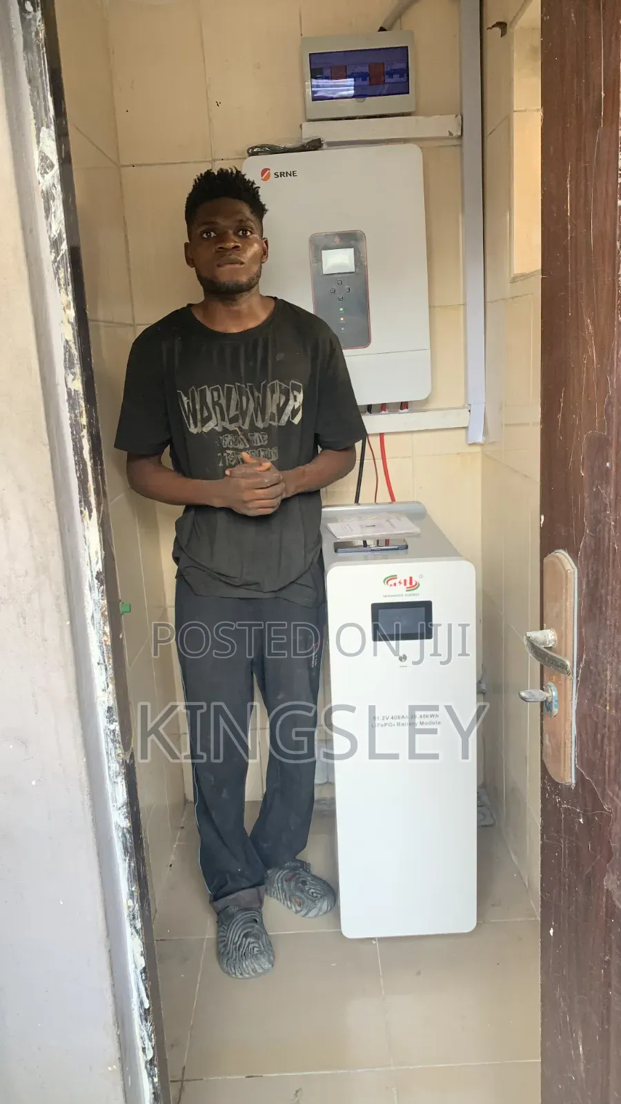 Solar Inverter Battery Replacement Installation – Ibadan