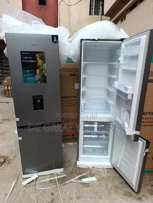 Brand New Hisense 263litter Half-Half Double Door Refrigerator√silver