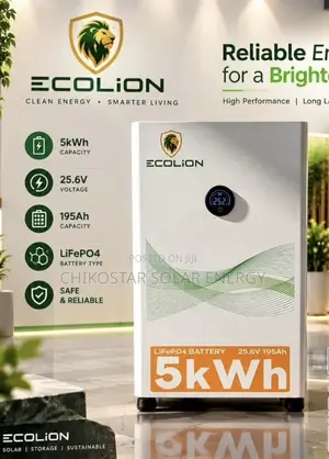 : The Premium Ecolion 5kWh Lithium Battery