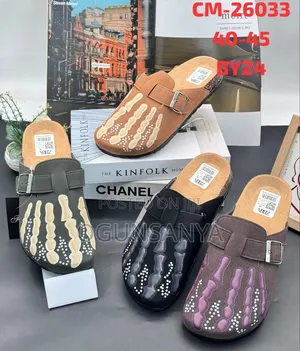 Mr Bones Unisex Half Cover Shoe