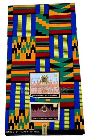Multicolor Fabulous Dynasty Ankara Fabric