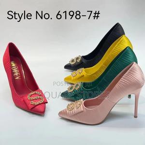 Silky Washable Fabric Stiletto Shoes, Comes in Colours, Size 37 - 42