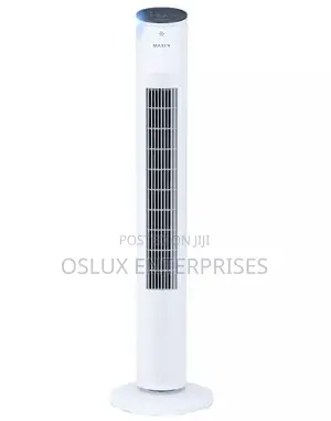 Maxi Tower Fan 40 Inch White/Black (10-22jrb)