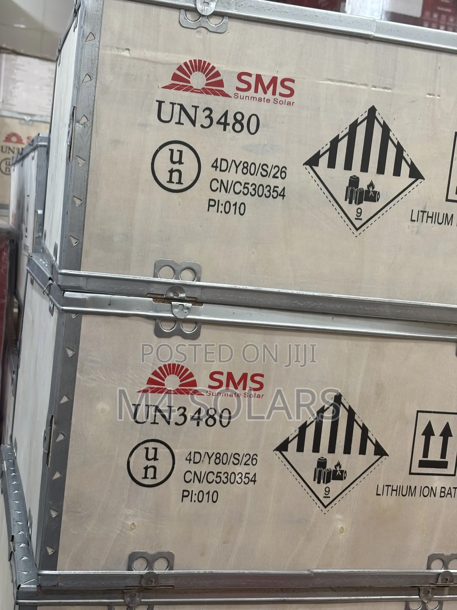SMS 7.6kwh 24v Battery