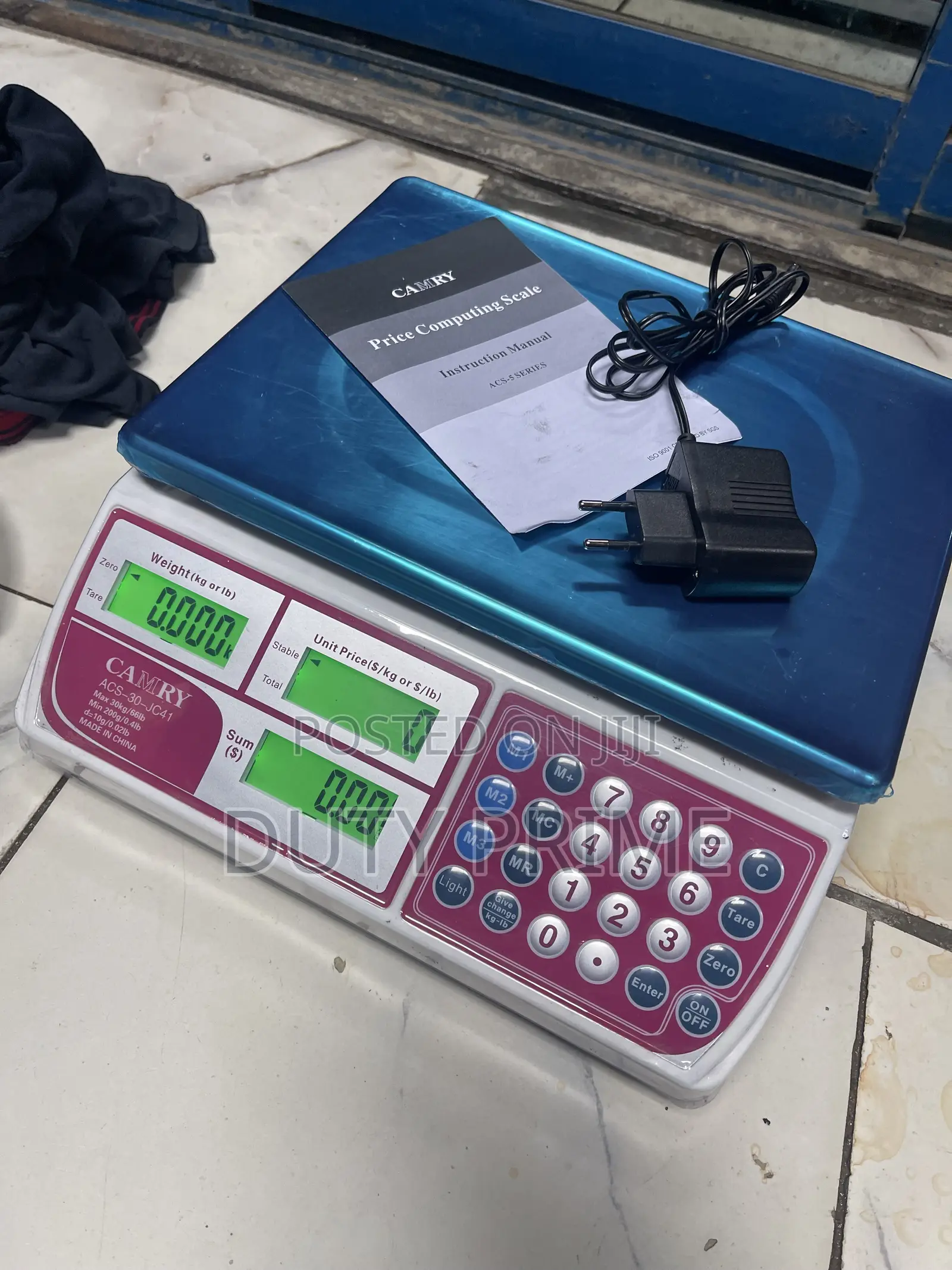 Camry Digital Price Computing Scale (30kg Capacity)