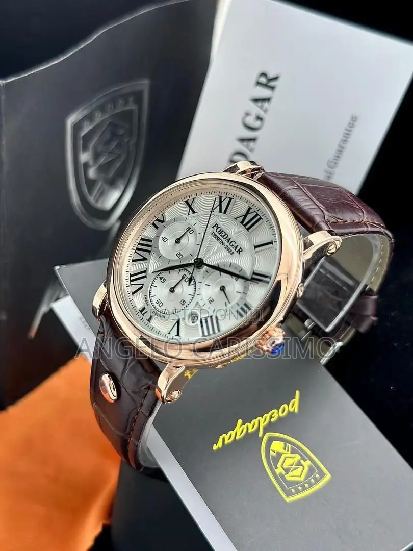 Podegar Men's Chronograph Wrist Watch