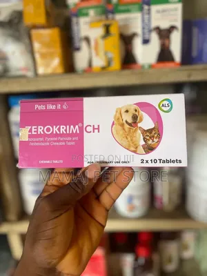Zerokrim CH Dewormer Tablet for (Dog Cat)