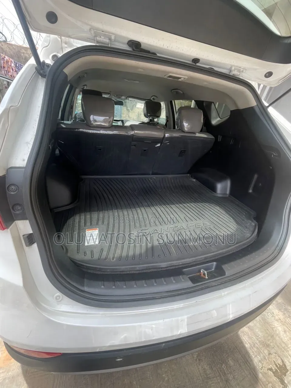 Hyundai Santa Fe 2016 White