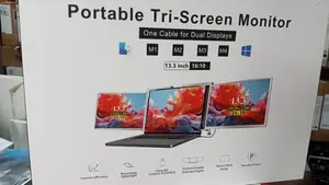 Portable Triple Screen Extender for Laptop
