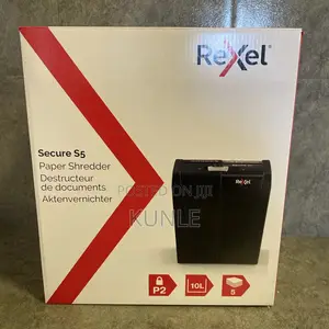 Rexel Paper Shredder Secure S5 Strip Cut