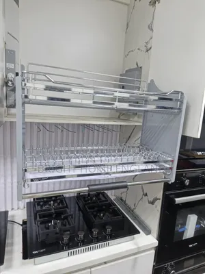 Pull Down Plate Rack