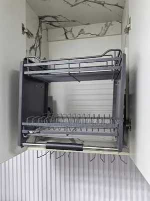 Pull Down Plate Rack