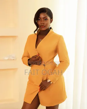 Double Breasted Suit Dress