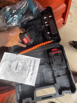 Cordless Lithium Electric Impact Wrench / Drill Set (Dual Battery)
