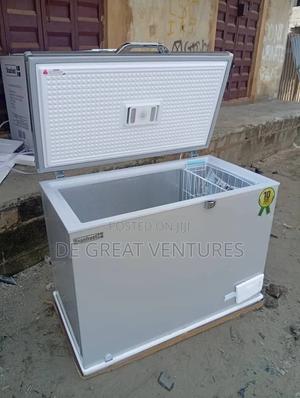Brand New Scanfrost 300litters Inverter Chest Freezer√silver Colour
