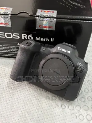 Canon R6 Mark II Body, LP E6P Battery, Mount Adapter EF-R